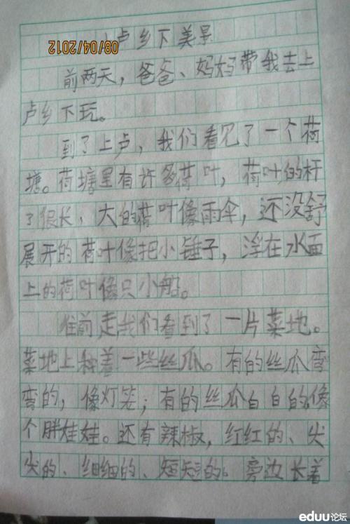 心中美丽的600字