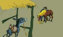 伊索寓言马和驴读后感