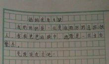 小学三年级作文我的奶奶