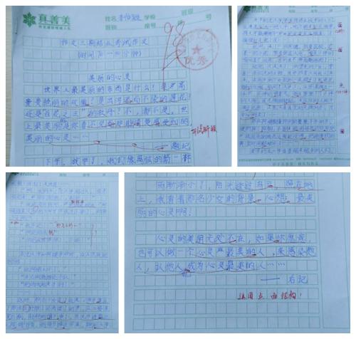 心灵优美的构图400字