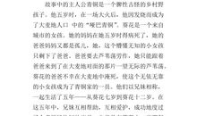 真正的美丽读后感