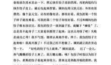 在学校包饺子的作文