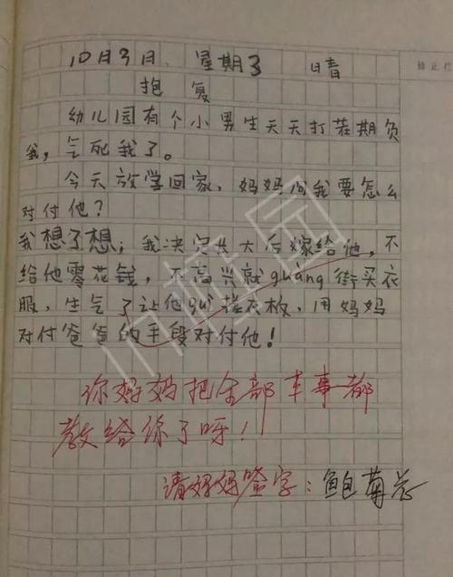 小学生给老师的信