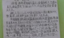 我最喜欢的秋天作文