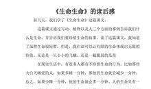 生命的清单读后感