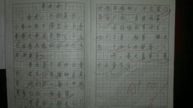 初中作文春天在这里