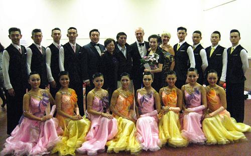 团体舞蹈比赛的组成