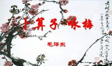 改写卜算子咏梅