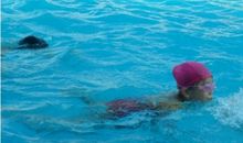 我学会了游泳800字