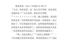 假如我是一朵云200字作文