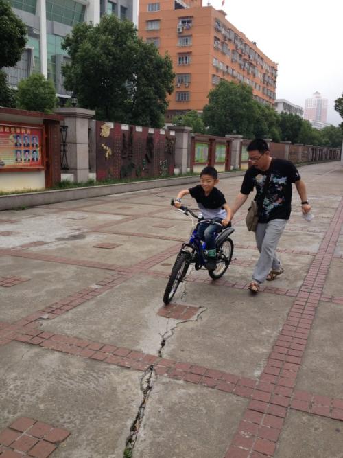 我学会了骑自行车