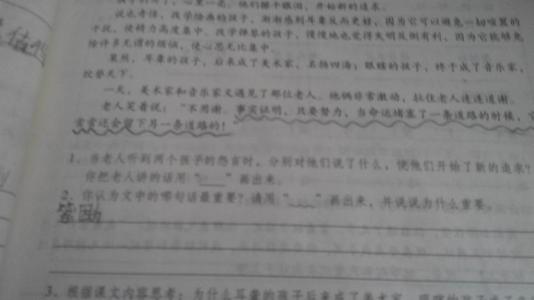 克服命运的孩子们的感受