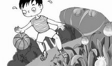 学打篮球的作文