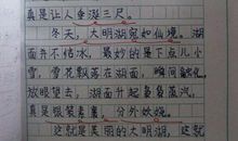 我爱我的家乡作文200字