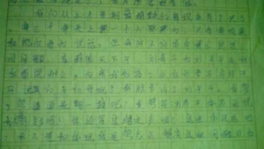 一张照片400个字