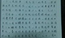 作文照片的故事