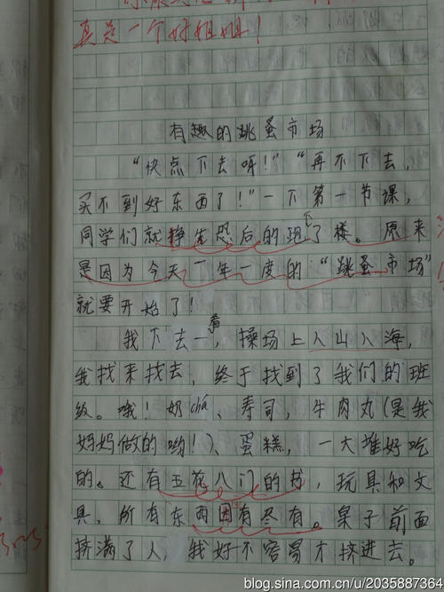 跳蚤市场构成500字