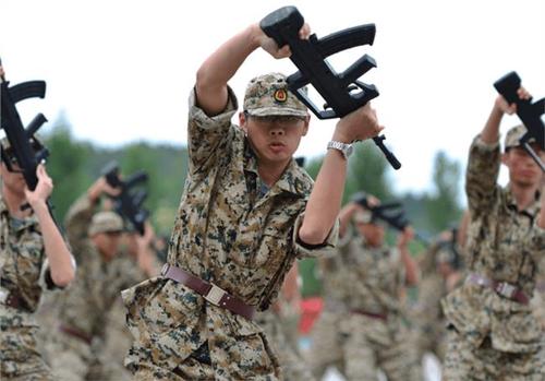 初中军事训练的感觉组成
