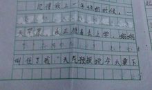 作文这件事让我感动