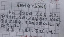 老师的手作文