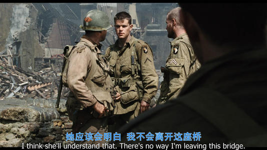 拯救大兵瑞恩英文影评