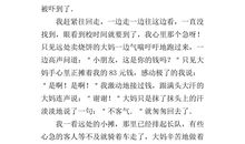 让人感动的事作文