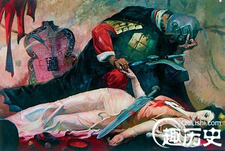 我眼中的项羽的构图