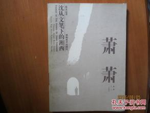 沉从文读书后的思想