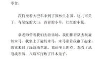 快乐的一天作文300字