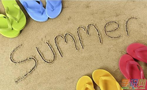 作文夏天在这里