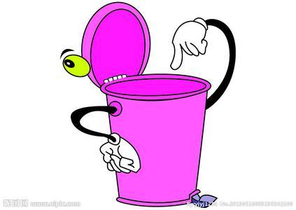 垃圾桶前的成分