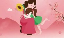 母亲安详地睡着了