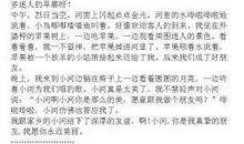 家乡的小河作文250字