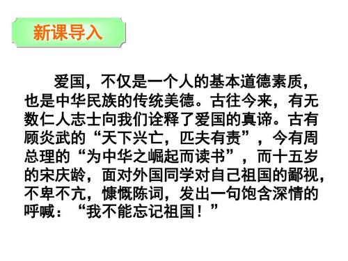 我不能忘记我的祖国