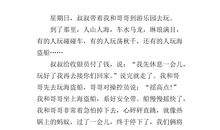 快乐的一天作文600字