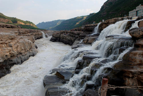 黄河壶口瀑布组成