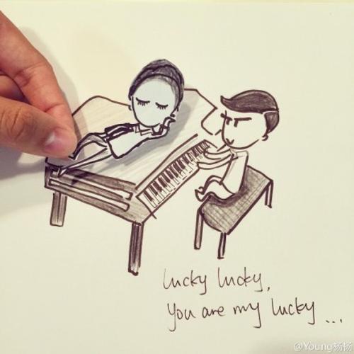 两个非常相爱的人的句子