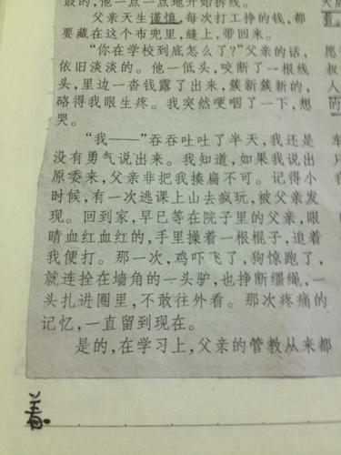 触摸弹簧后200个字