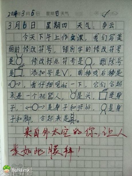 日记中有300个字