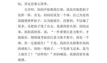 打羽毛球作文400字