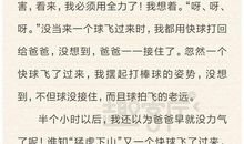 我喜欢打羽毛球作文