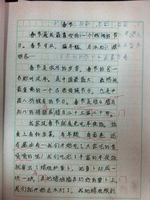 故乡的传统节日作文