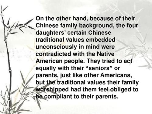 喜福会英文观后感