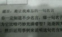 一句名言给我的启示400字