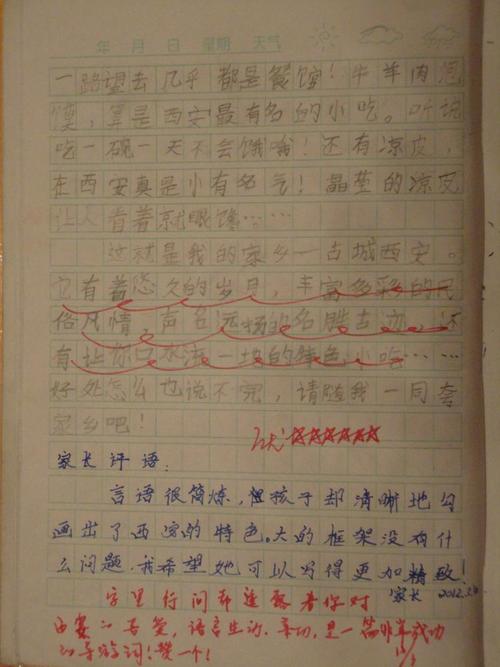 故乡风情作文500字