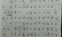 描写下雨的作文