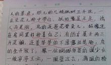 家乡的一处美景作文