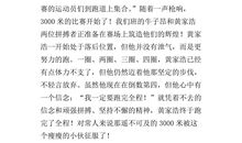 运动会六年级作文