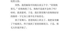 六年级作文童年趣事