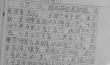 小学二年级日记100字